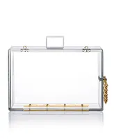 Milanblocks Trendy Transparent Acrylic Clutch