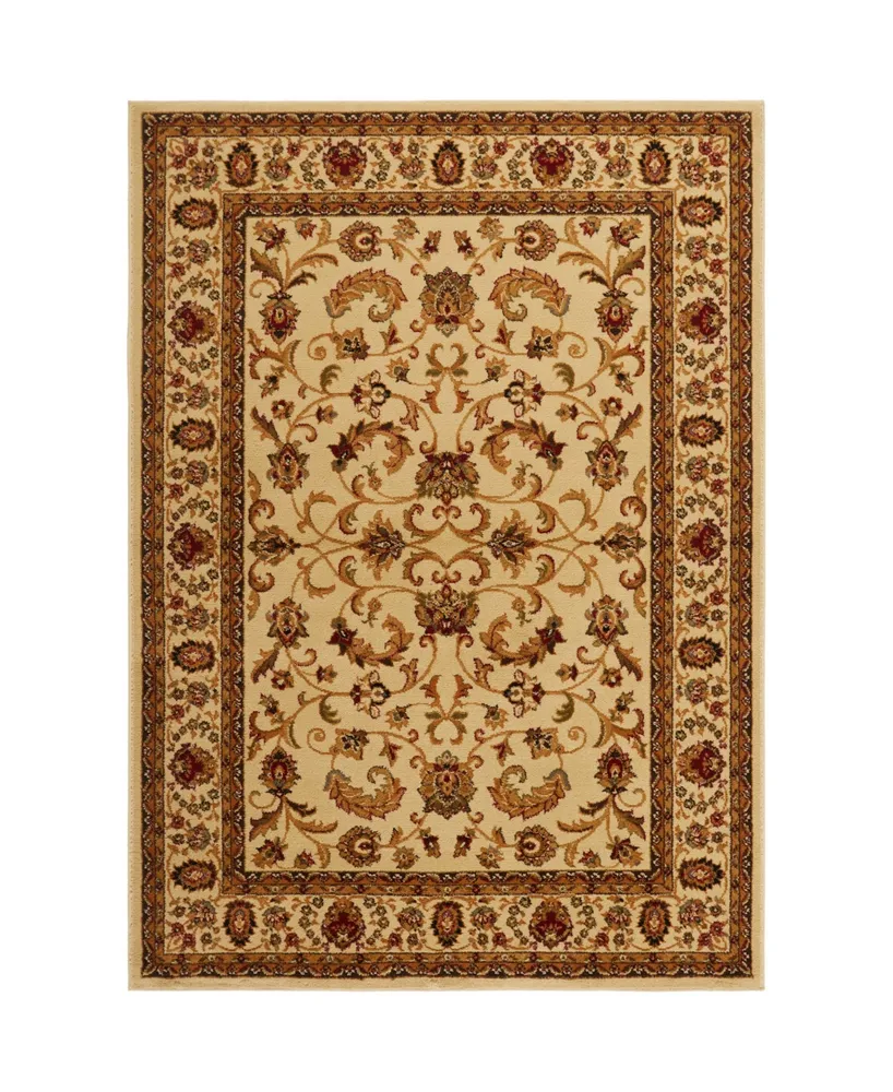 Global Rug Designs Primacy PRI05 Ivory 5'2" x 7'2" Area Rug