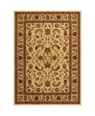 Global Rug Designs Primacy PRI05 Ivory 5'2" x 7'2" Area Rug