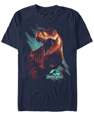 Jurassic World Men's T. Rex Computer Screen Short Sleeve T-Shirt