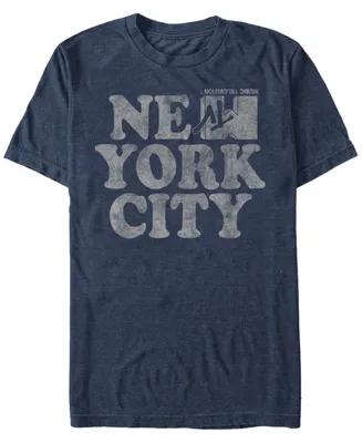 Mtv Men's New York City Logo Short Sleeve T-Shirts
