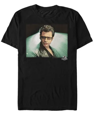 Jurassic Park Men's Dr. Malcolm Portrait Short Sleeve T-Shirt