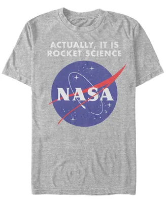 Nasa Men's It Is Rocket Science Short Sleeve T-Shirt