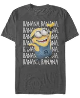 Minions Illumination Men's Despicable Me Bananas Short Sleeve T-Shirt