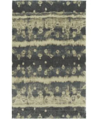 D Style Monte Mon14 Graphite Area Rugs Collection