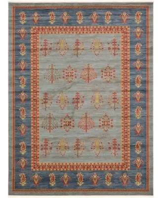 Bayshore Home Ojas Oja2 Light Blue Area Rug Collection