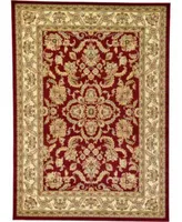 Bayshore Home Passage Psg5 Red Area Rug Collection