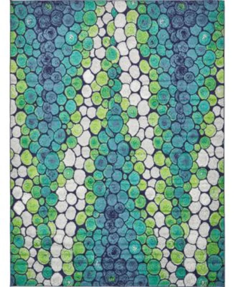 Bayshore Home Politan Pol3 Light Green Area Rug Collection