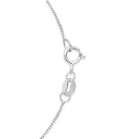 Opal (1-1/2 ct. t.w.) & Diamond (1/10 ct. t.w.) 18" Pendant Necklace in Sterling Silver