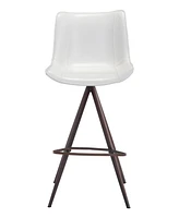 Zuo Aki Bar Chair, Set of 2