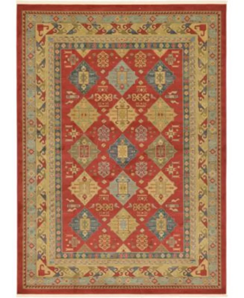 Bayshore Home Harik Har2 Red Area Rug Collection