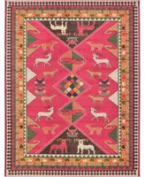 Bayshore Home Arcata Arc7 Pink Area Rug Collection