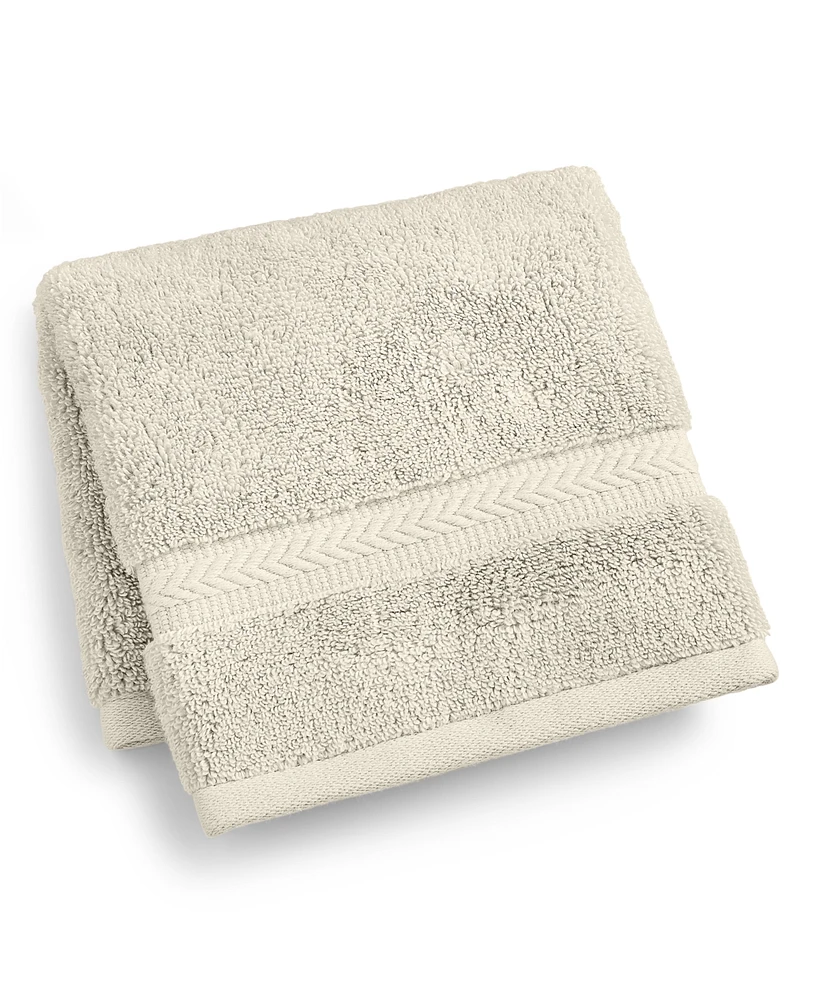 Hotel Collection Finest Elegance Luxury Turkish Cotton Washcloth, 13" x 13", Exclusively at Macy's