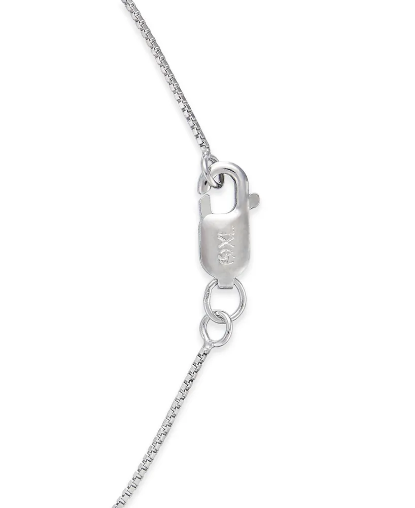 Diamond Cross 18" Pendant Necklace (1 ct. t.w.) in 14k White Gold