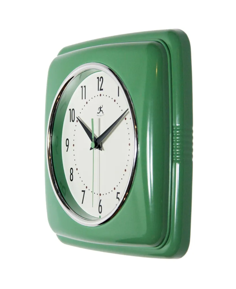 Infinity Instruments Square Wall Clock