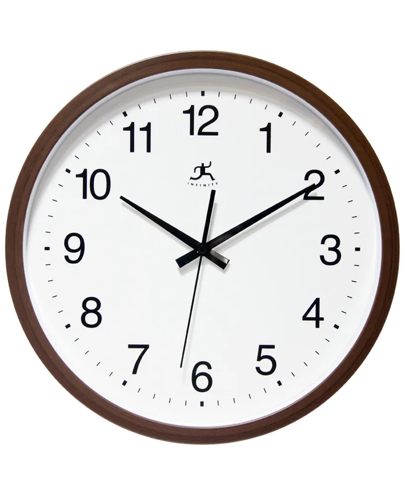 Infinity Instruments Round Wall Clock