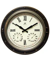 Infinity Instruments Round Wall Clock