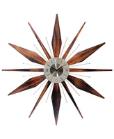 Infinity Instruments Starburst Wall Clock