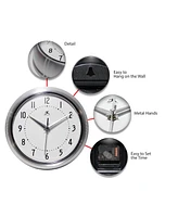 Infinity Instruments Round Wall Clock