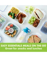 Lock n Lock Easy Essentials On the Go Divided Rectangular 27-Oz. Food Storage Container