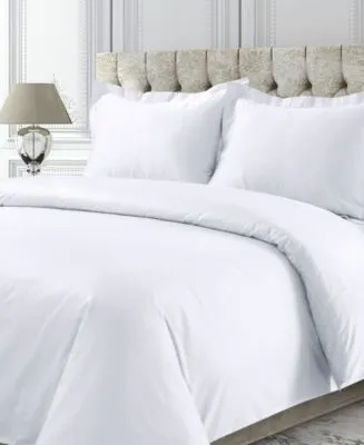 750 Thread Count Sateen Oversized Solid Duvet Cover Set