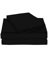 Universal Home Fashions University Solid Microfiber 6-Pc. Sheet Set