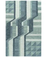 Kaleen Alzada ALZ02-17 Blue 3' x 5' Area Rug