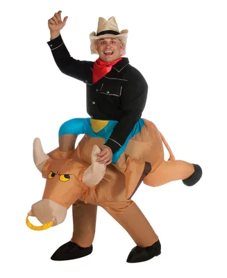 BuySeason Men's Infl Bull Rider Costume