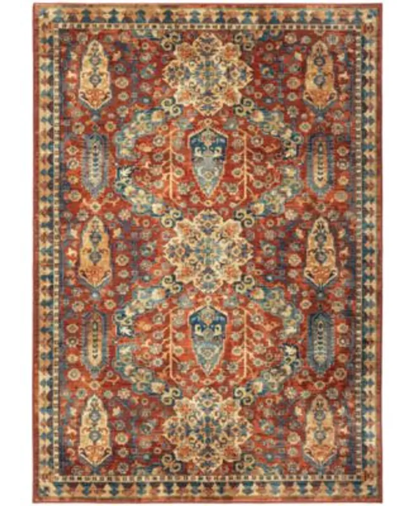 Orian Alexandria Bombay Red Rug