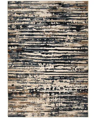 Orian Adagio Tree Tracks Indigo 8'10" x 13' Area Rug