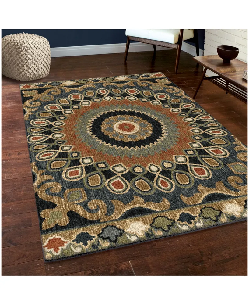 Orian Next Generation Indo China Multi 7.10' x 10.10' Area Rug