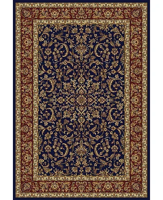 Closeout! Km Home 1318/1542/Navy Navelli Blue 7'9" x 11'6" Area Rug