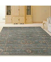 Closeout! Km Home /0050/Green Cantu Green 3'3" x 4'11" Area Rug