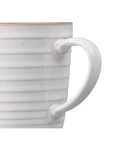 Denby Studio Craft Grey/White Ridged Mug