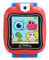 Linsay Kids Smart Watch Selfie Camera with Hd 90 Degrees with Learning applications games for educational purposes and memory enhancement