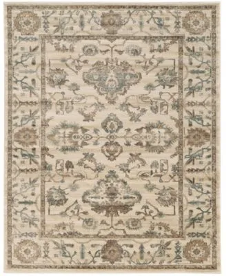 Closeout Km Home Cantu Ivory Cream Area Rug Collection