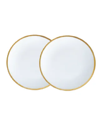 Twig New York Golden Edge 6" Bread and Butter Plates - Set of 2