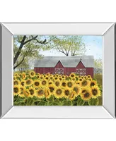 Classy Art Sunshine by Billy Jacobs Mirror Framed Print Wall Art - 22" x 26"