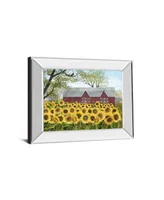 Classy Art Sunshine by Billy Jacobs Mirror Framed Print Wall Art - 22" x 26"