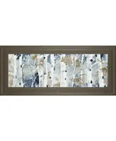 Classy Art Blue Upon The Hill by Lanie Loreth Framed Print Wall Art - 18" x 42"