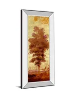 Classy Art Early Autumn Chill Il by Michael Marcon Mirror Framed Print Wall Art - 18" x 42"