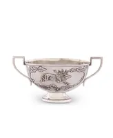 Vagabond House Noble Elk Pewter Gravy Sauce Boat, Bowl