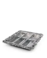 Arthur Court Designs Aluminum Grape Flatware Caddy