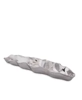 Arthur Court Carmel Collection Signature Aluminum Baguette Bread Tray