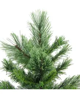 Northlight 24" Mixed Cashmere Pine Artificial Christmas Tree in Burlap Base - Unlit