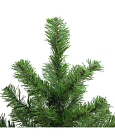 Northlight 28" Balsam Pine Artificial Christmas Tree in Burlap Base - Unlit