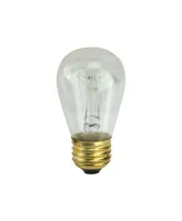Northlight Pack of 25 Incandescent S14 Clear Christmas Replacement Bulbs