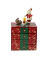 Northlight Elegant Advent Storage Calendar Box