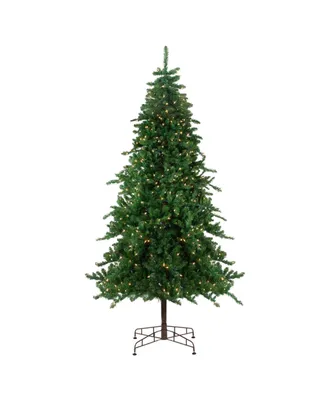 Northlight 9' Pre-Lit Eden Spruce Artificial Christmas Tree - Clear Lights