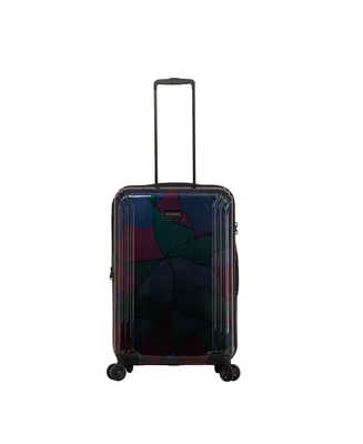 Triforce Luggage Lumina 26" Spinner Iridescent Geometric Design